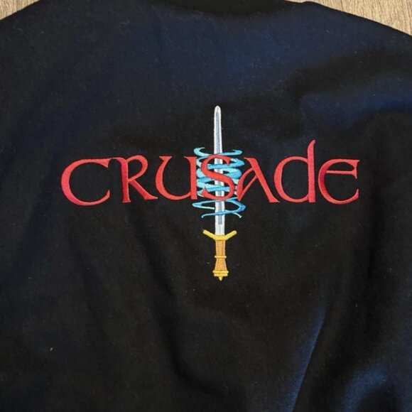 Brand New With Tags Babylon 5 Crusade Embroidered Lined Jacket Black M - Picture 5 of 5